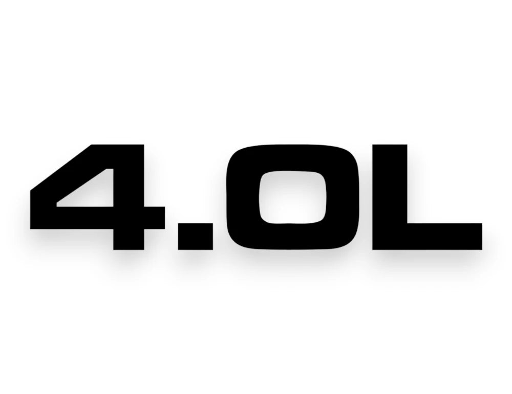 4.0L Sticker - Decal - STICKERNERD.COM