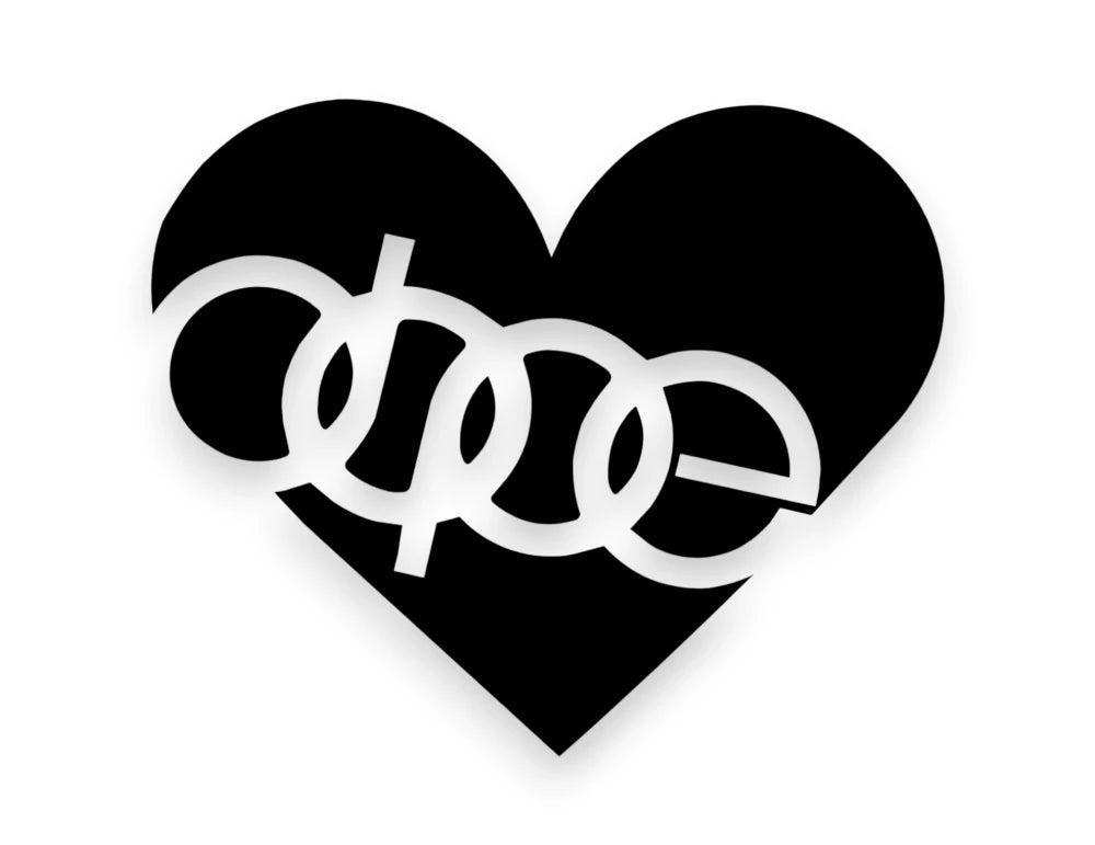 Tuner Heart Sticker - Window Decal - STICKERNERD.COM