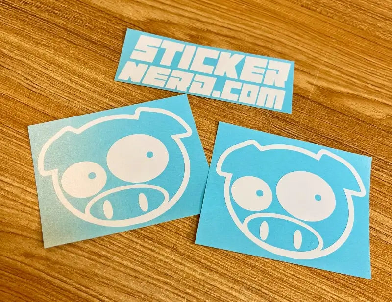 Rally Pig Sticker - Funny Vinyl JDM Decal