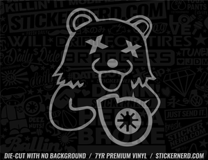 Turbo Bear Sticker - Decal - STICKERNERD.COM