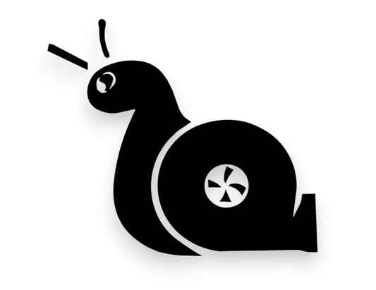 Turbo Snail Sticker - Decal - STICKERNERD.COM