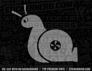 Turbo Snail Sticker - Decal - STICKERNERD.COM