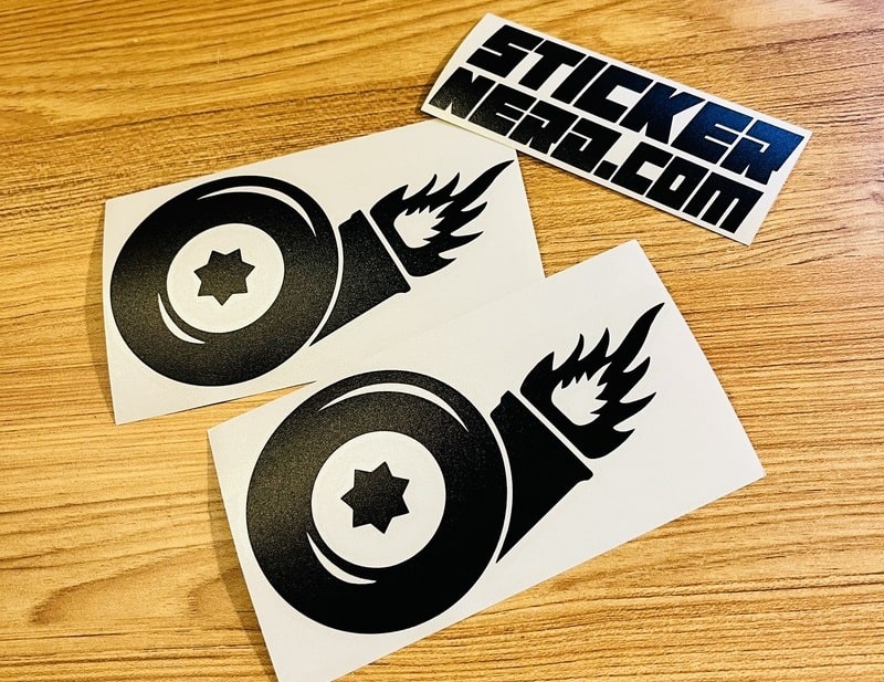 Turbo Flames Sticker - Turbocharged Engine Decal - Supercharger Decals ...