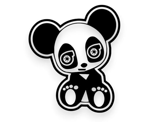 Turbo Team Panda Sticker - Window Decal - STICKERNERD.COM