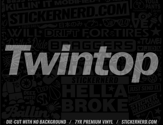 TwinTop Sticker - Decal - STICKERNERD.COM