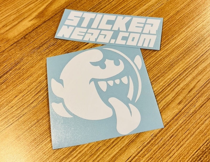 Video Game Ghost Sticker - Window Decal - STICKERNERD.COM