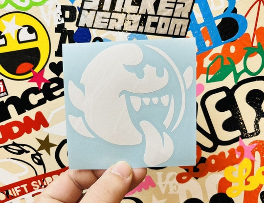 Video Game Ghost Sticker - Window Decal - STICKERNERD.COM