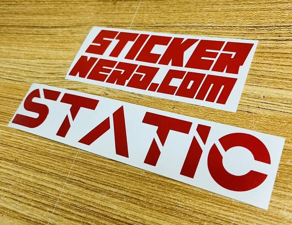 Static Decal - Car Window Sticker - STICKERNERD