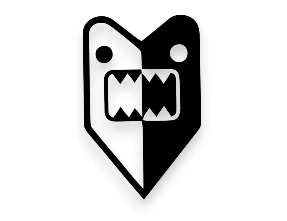 Walaba Mascot Leaf Sticker - Window Decal - STICKERNERD.COM
