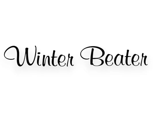 Winter Beater Sticker - Window Decal - STICKERNERD.COM