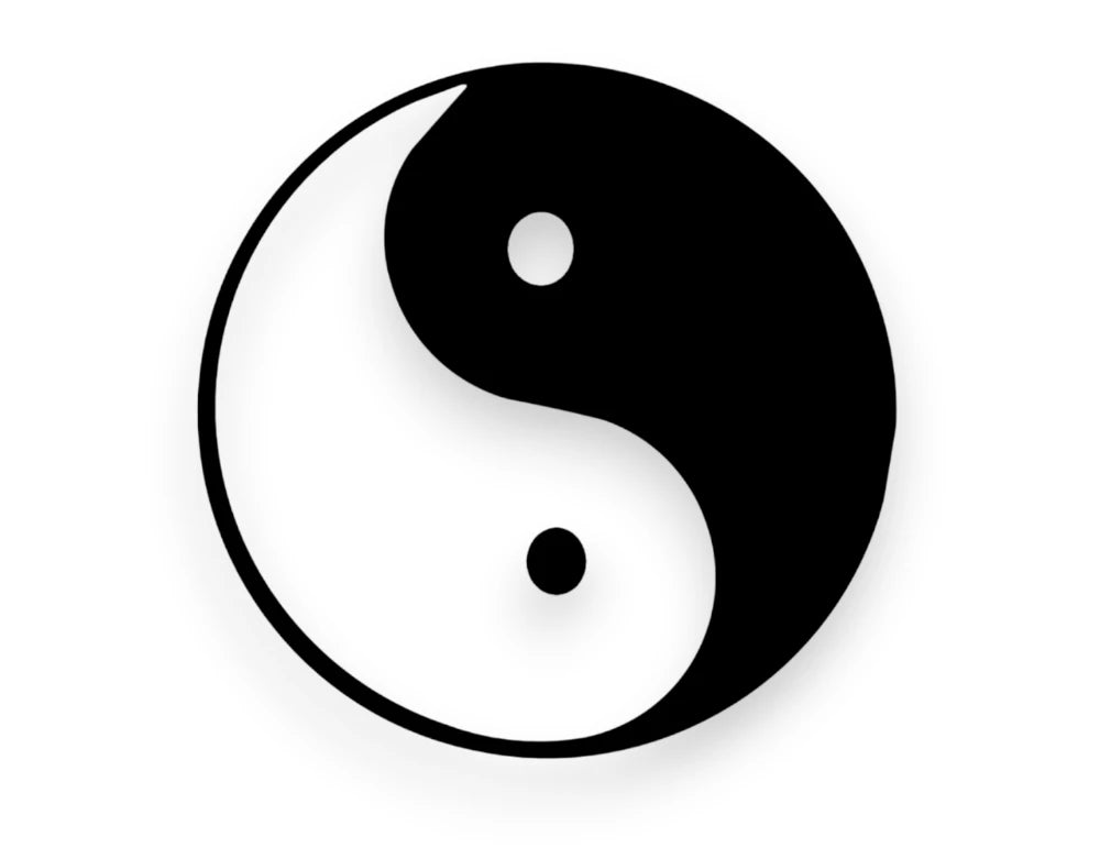 Ying Yang Sticker - Decal - STICKERNERD.COM