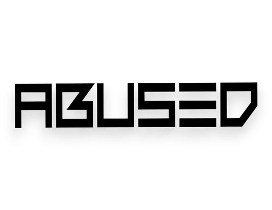 Abused Sticker