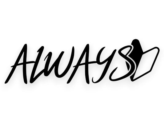 Always JDM Sticker - Decal - STICKERNERD.COM