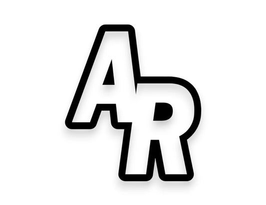 AR State Initials Sticker - STICKERNERD.COM