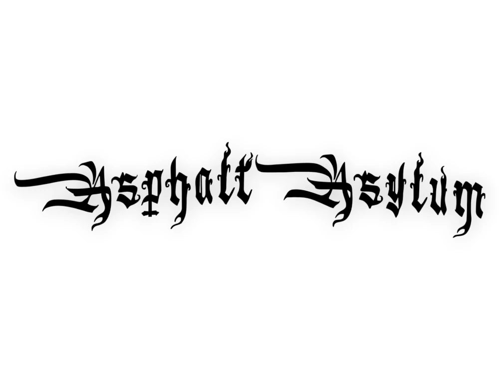 Asphalt Asylum Sticker - Window Decal - StickerNerd.com