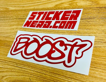 Boost Sticker - Vinyl Decal 
