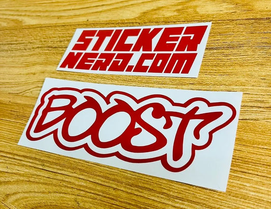 Boost Sticker - Vinyl Decal 