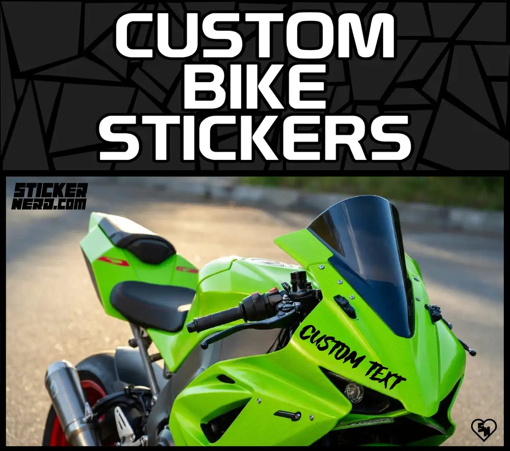 Custom Bike Stickers - Motorcycle Decals
