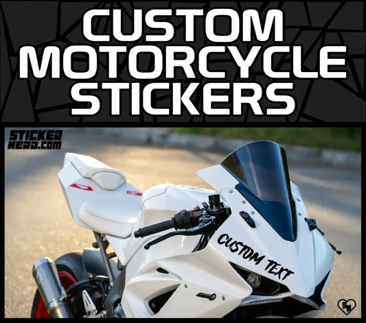 Custom Motorcycle Stickers - Bike Vinyl Decals