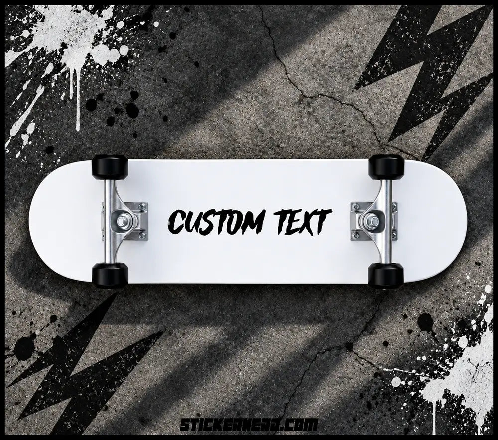 Custom Skateboard Decals - Vinyl Deck Stickers