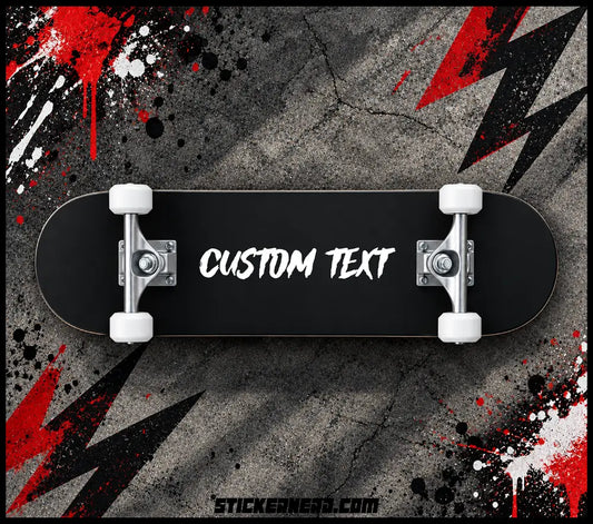 Custom Skateboard Stickers - Vinyl Deck Decals