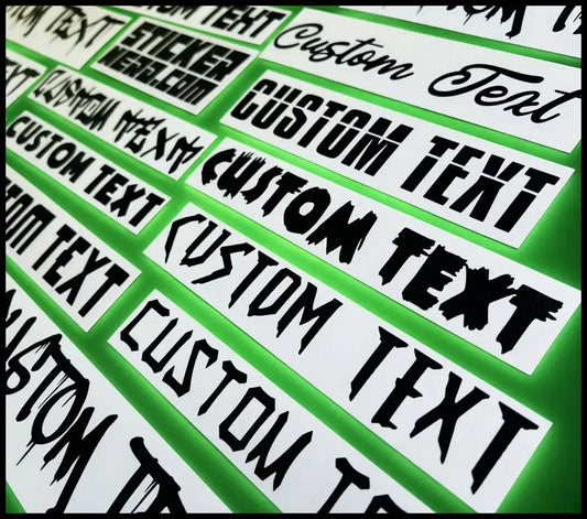 Custom Vinyl For Windows - Custom Vinyl Stickers And Decals - Shop Now
