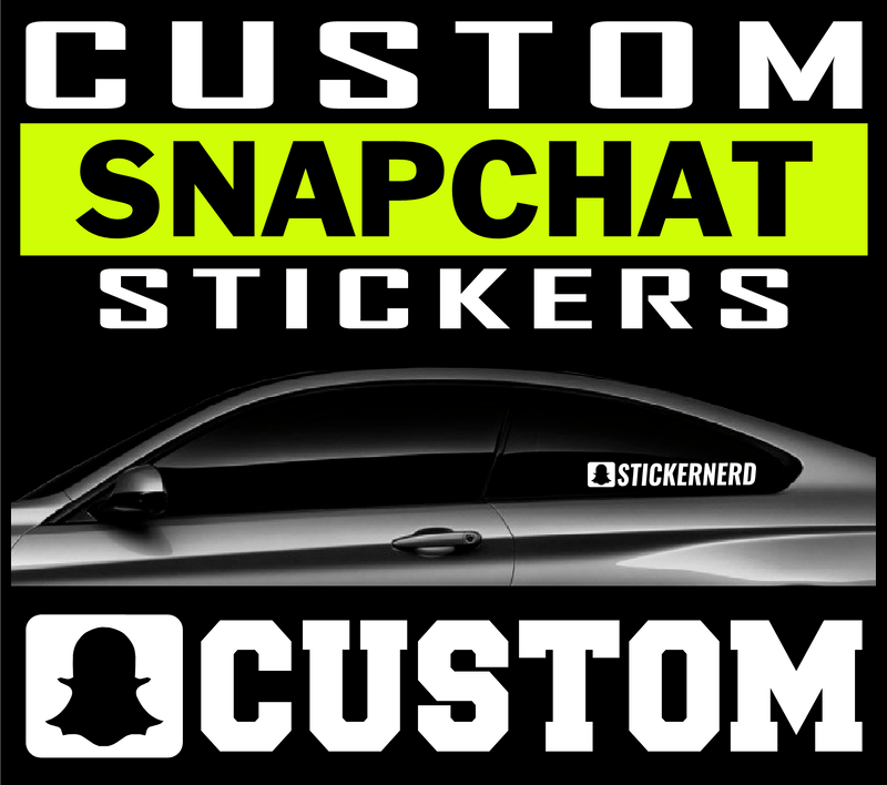 Custom Snapchat Stickers