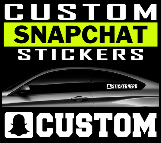 Custom Snapchat Stickers