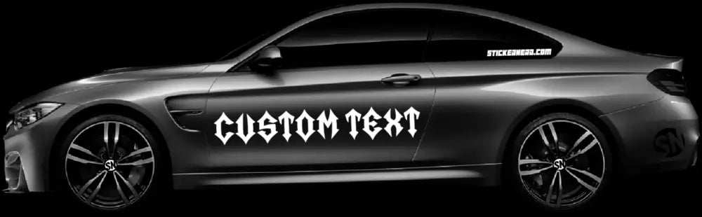 CUSTOM WINDSHIELD BANNERS - CAR WINDOW DECALS - STICKERNERD.COM