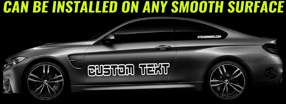 CUSTOM WINDSHIELD BANNERS