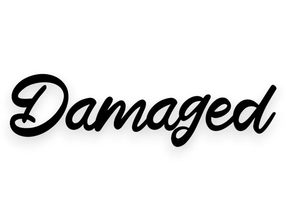 Damaged Sticker - VINYL WINDOW DECALS - STICKERNERD.COM