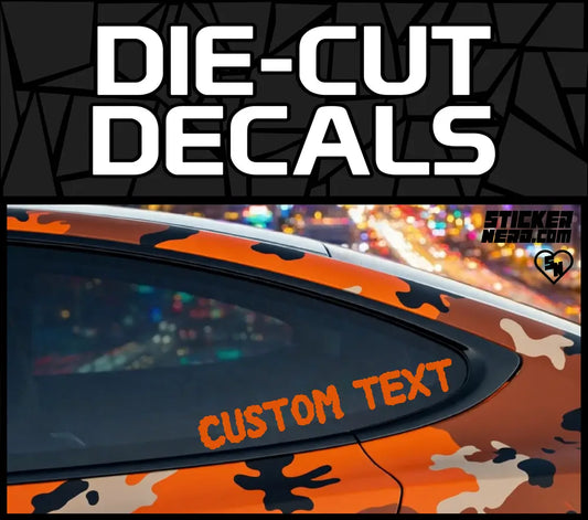 Die-Cut Decals - Custom Stickers