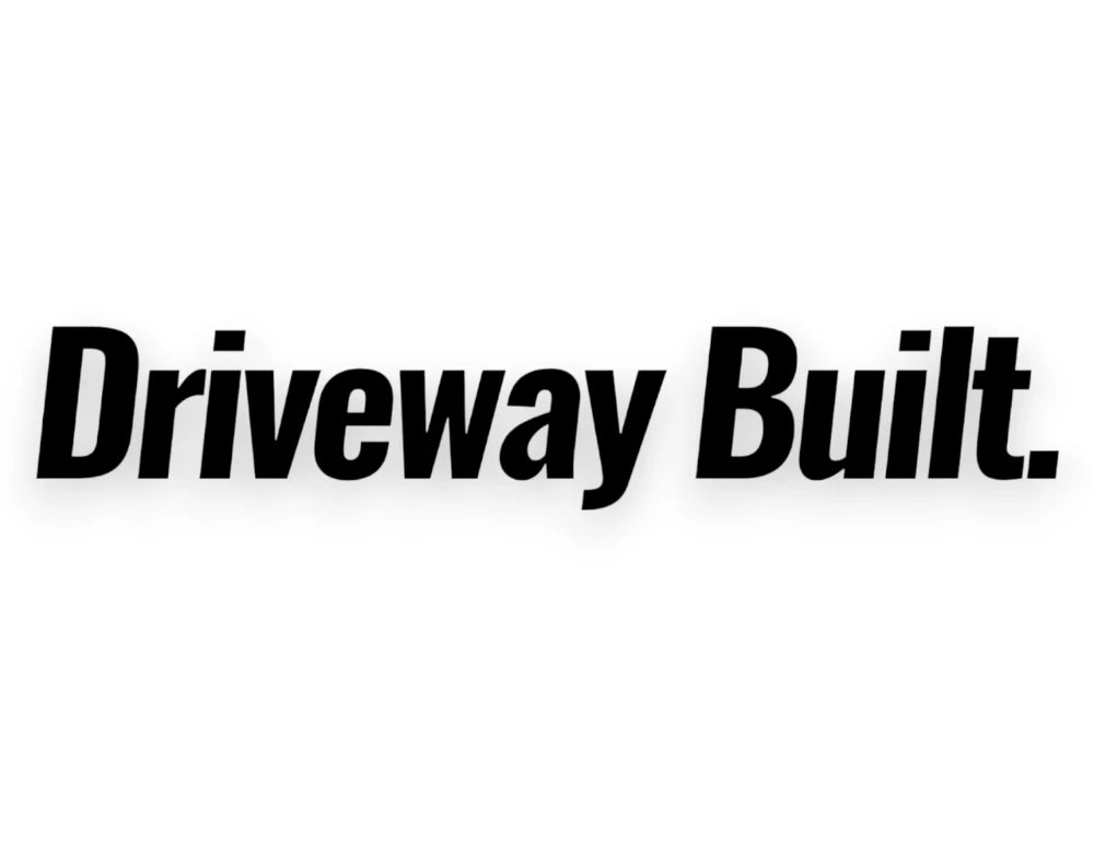 Driveway Built Sticker - Vinyl Decal - STICKERNERD.COM