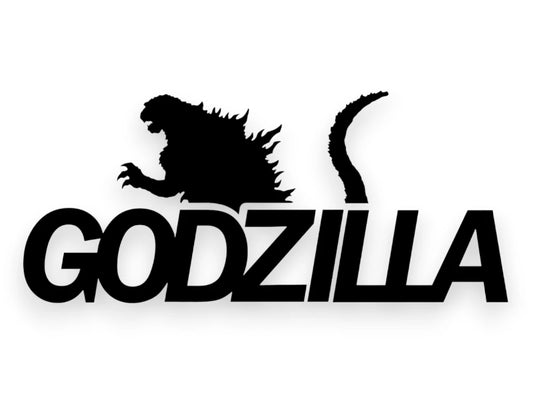Godzilla Sticker - Window Decal - STICKERNERD.COM