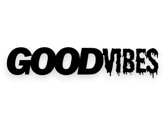 Good Vibes Sticker - Vinyl Decal - STICKERNERD.COM