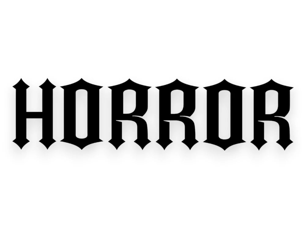 Horror Sticker - Decal - STICKERNERD.COM