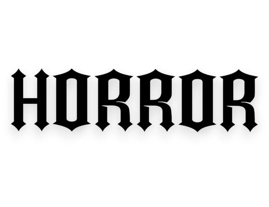 Horror Sticker - Decal - STICKERNERD.COM