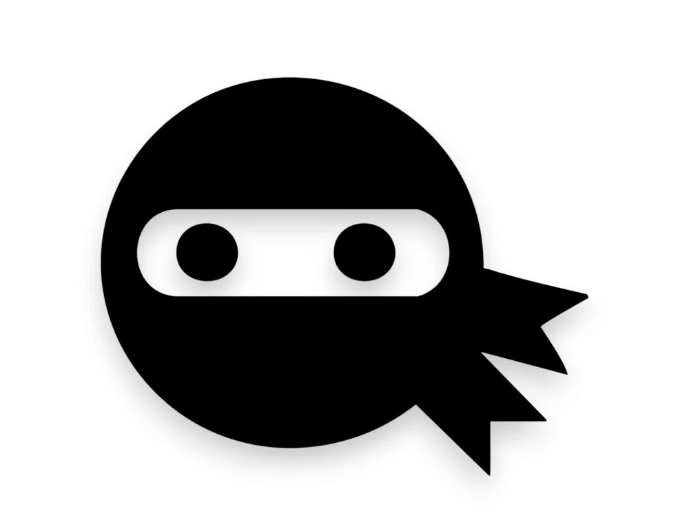 Japanese Ninja Sticker - Vinyl Window Decal