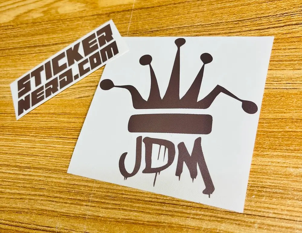 JDM Crown Decal - STICKERNERD.COM