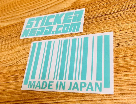 Made In Japan Bar Code Sticker
