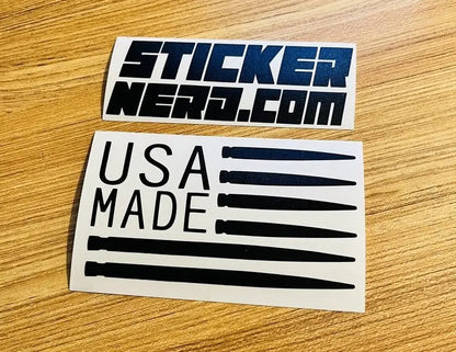 Made In USA Sticker - America Vinyl Decal