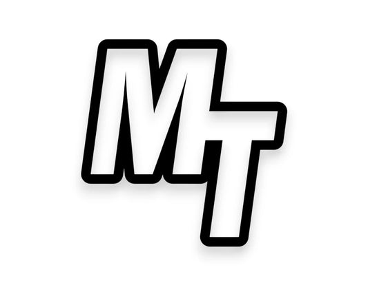MT State Initials Sticker - STICKERNERD.COM