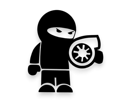 Ninja Turbo Sticker - JDM Decal - STICKERNERD.COM