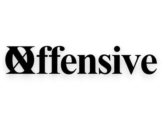 Offensive Sticker - Window Decal - STICKERNERD.COM