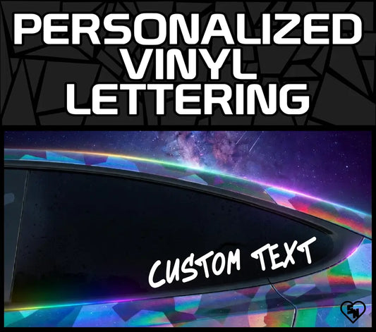 Personalized Vinyl Lettering - Custom Stickers And Decals For Cars And Trucks