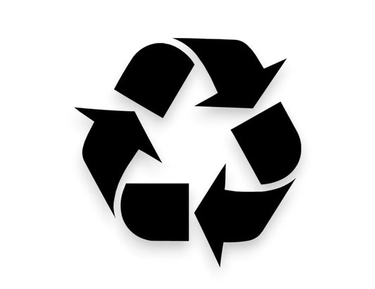 Recycle Logo Sticker - Recycle Decal