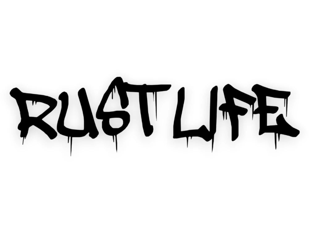 Rust Life Sticker - Window Decal - STICKERNERD.COM
