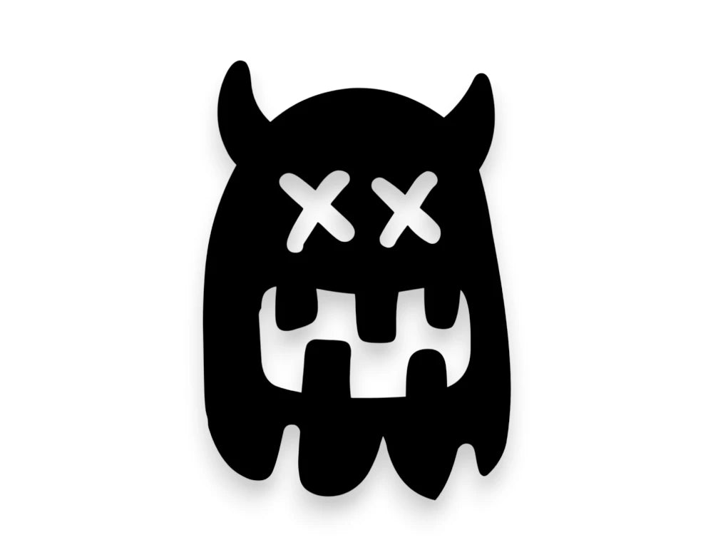 Ghost Sticker - Spooky Ghost Decal