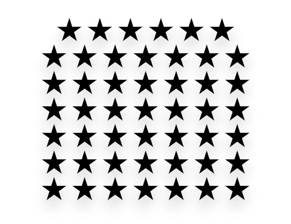 Stars Sticker Pack - Window Decal - STICKERNERD.COM