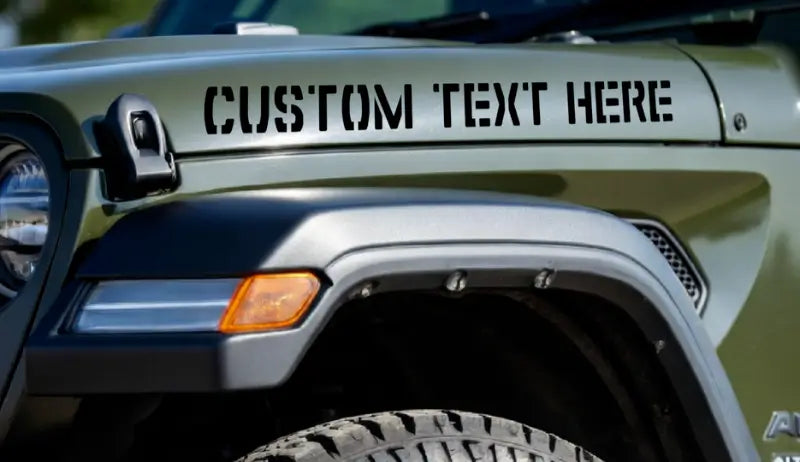 Custom Stickers For Cars And Trucks - Vinyl Window Decals